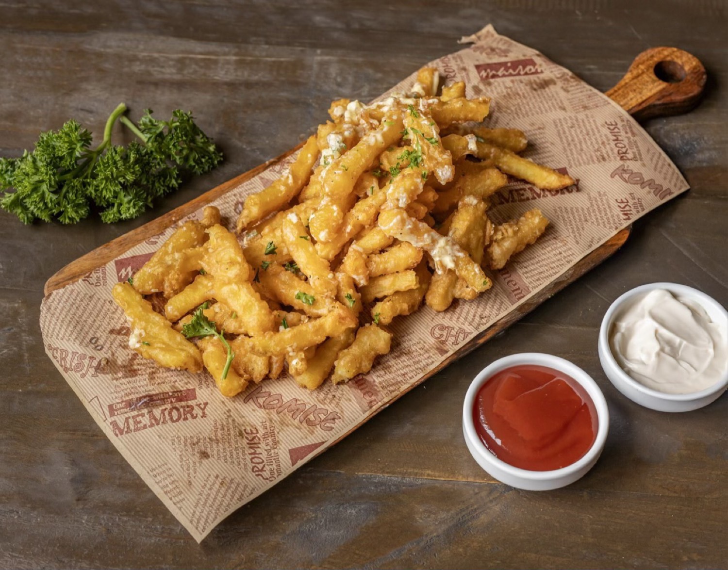 Seasoned fries