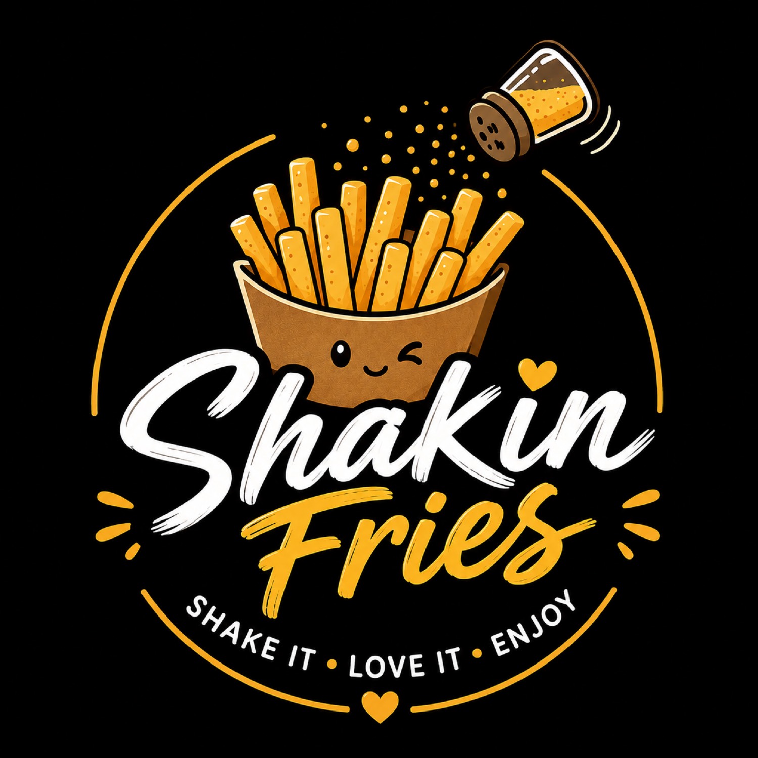 Shakin Fries Logo
